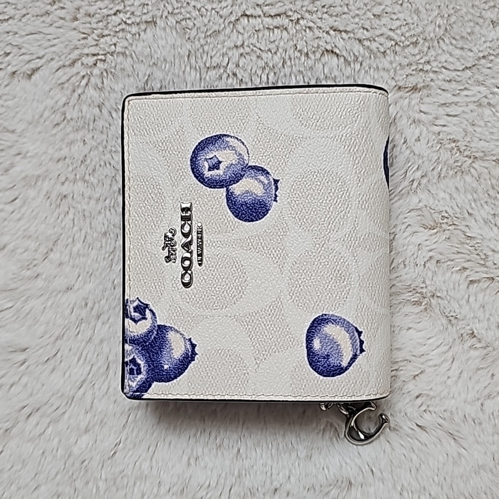 Coach Blueberry bi-fold wallet